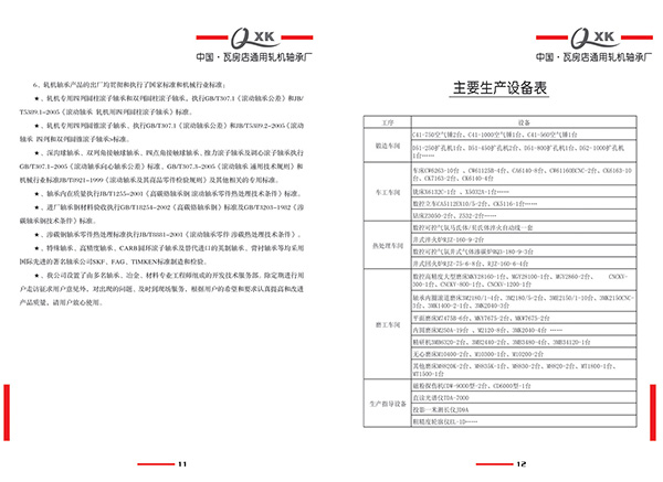 质量管理体系生产设备